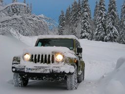 Play Offroad Snow Jeep Passenger Mountain Uphill Drivin